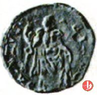 Quattrino con San Pietro e stemma Gregorio XIII (tipo Roma)  (Castiglione delle Stiviere)
