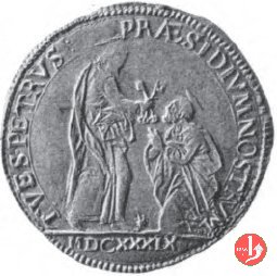 Quattro doppie con San Pietro 1639 (Bozzolo)