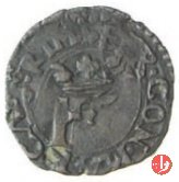 Sesino o quattrino con F coronata e campo alle quattro aquile  (Castiglione delle Stiviere)