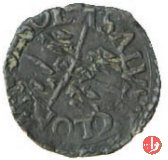 Sesino o quattrino con F coronata e campo alle quattro aquile  (Castiglione delle Stiviere)