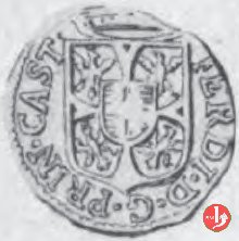 Soldo col reliquiario (tipo Mantova)  (Castiglione delle Stiviere)
