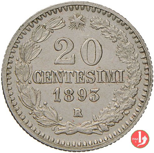 progetto 20 centesimi 1893 (Roma)