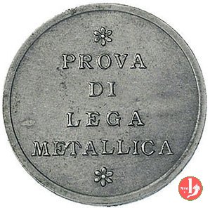 prova 25 centesimi 1918 in mistura 1918 (Roma)