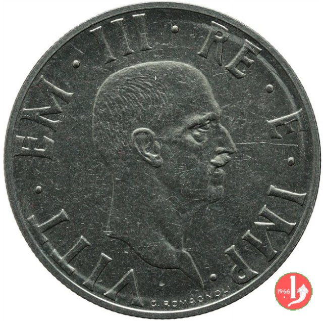 prova 2 lire impero 1939 (Roma)