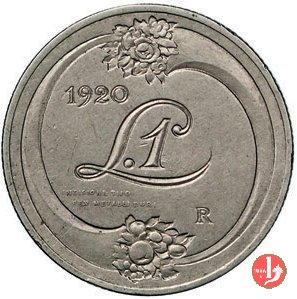 prova tecnica 1 lira 1920 (Roma)