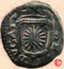 Quattrino o bagattino con astro del Balzo  (Pomponesco)