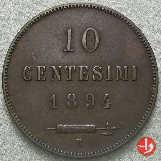 10 centesimi 1894 (Roma)