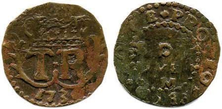 2 ½ soldi 1736 (Orezza)