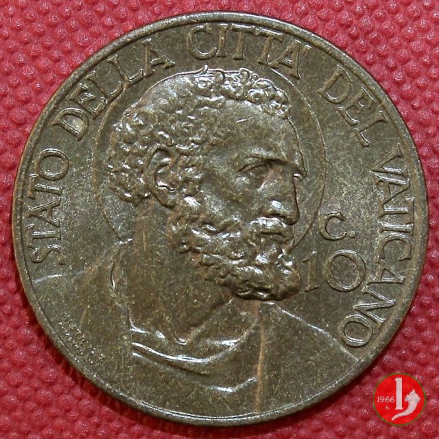 10 Centesimi I Tipo 1941 (Roma)