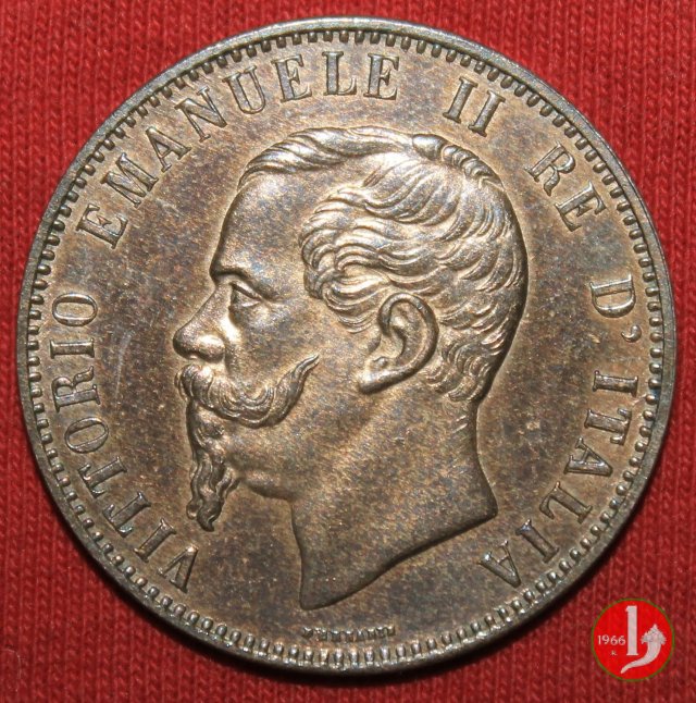 10 centesimi 1866 (Birmingham)