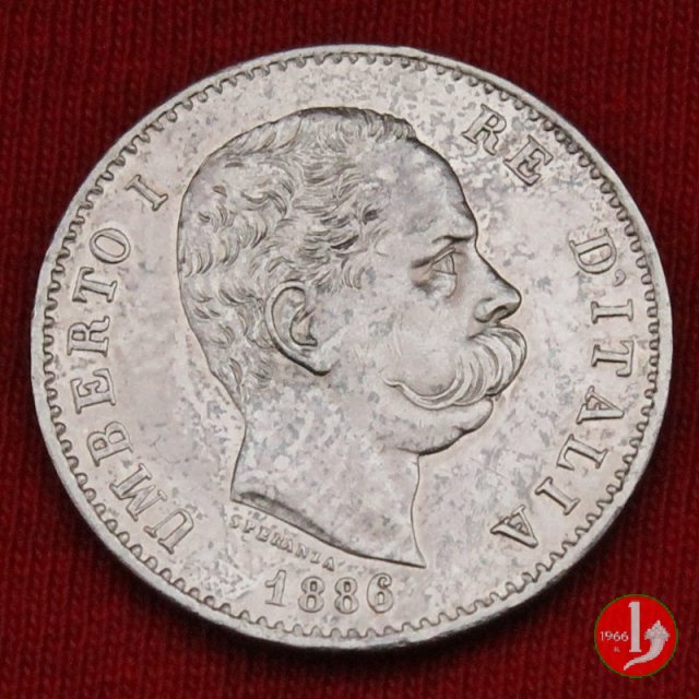 1 lira 1886 (Roma)