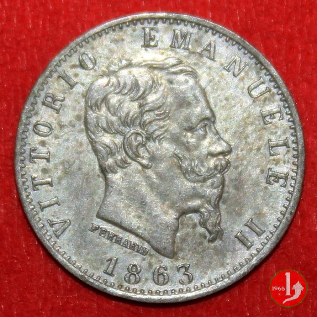 20 centesimi valore 1863 (Milano)