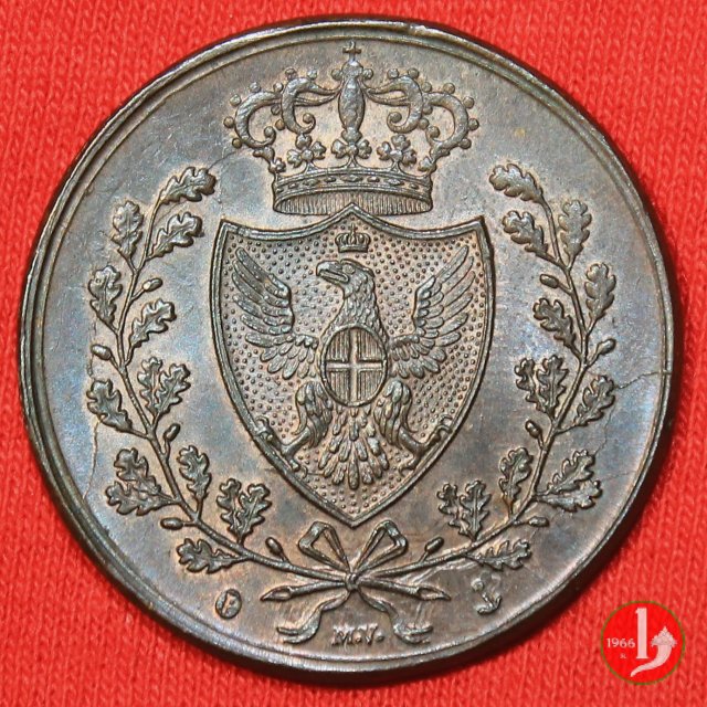 5 centesimi 1826 (Genova)