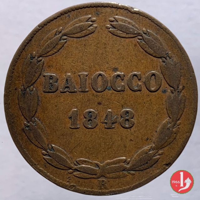 1 baiocco 1848 (Roma)