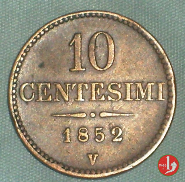 10 centesimi 1852 (Venezia)