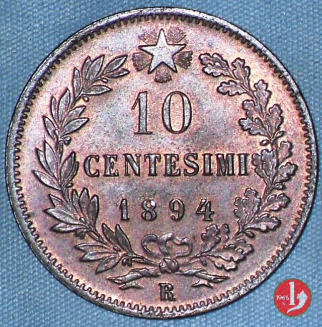 10 centesimi 1894 (Roma)