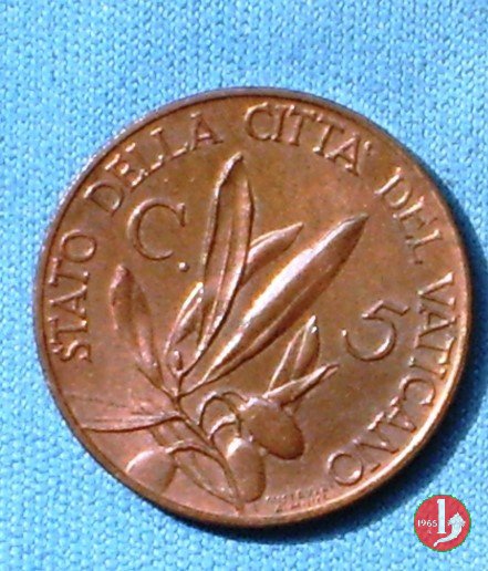 5 centesimi 1929 (Roma)