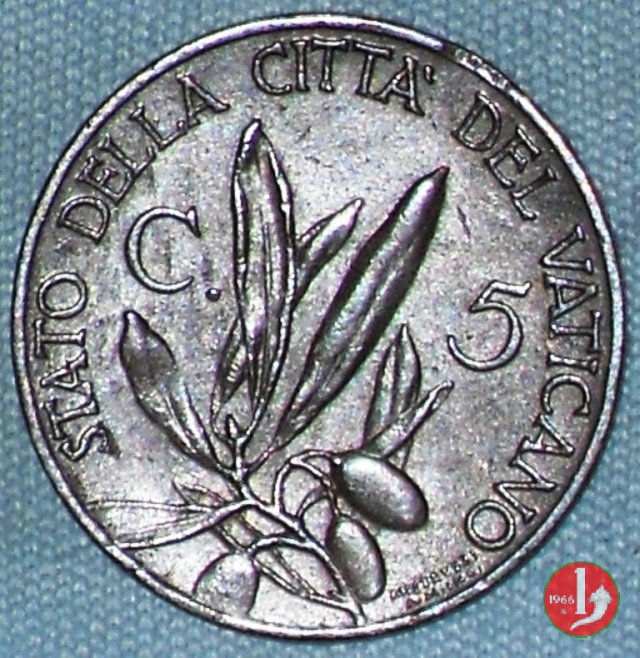 5 centesimi 1935 (Roma)