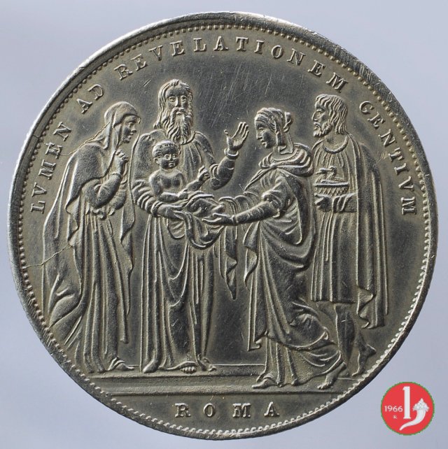 Scudo Romano 1834 (Roma)