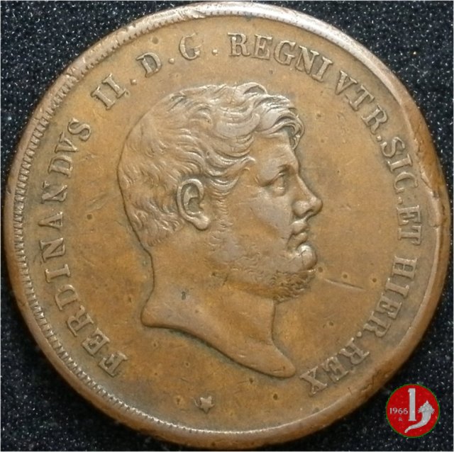 10 Tornesi 1854 (Napoli)