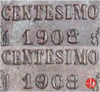 1 centesimo valore 1908 (Roma)