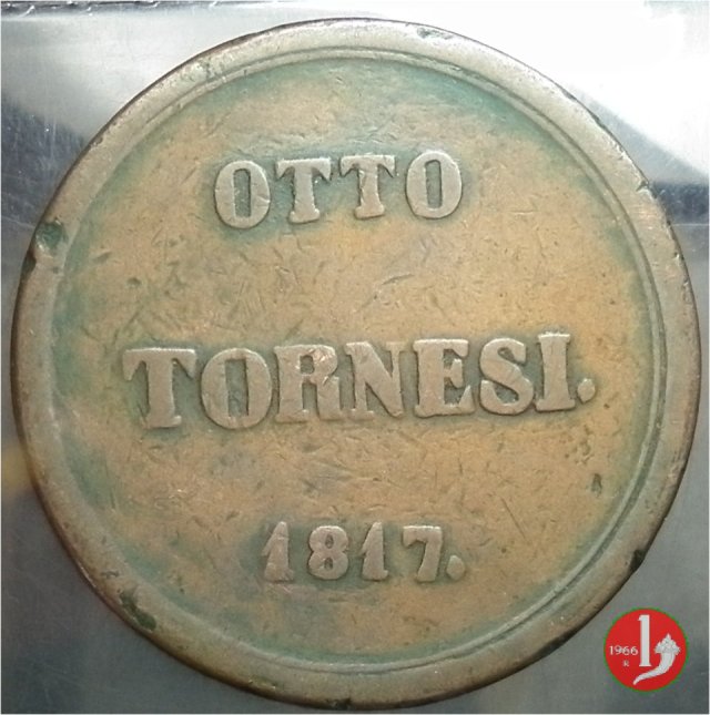 8 tornesi 1817 (Napoli)