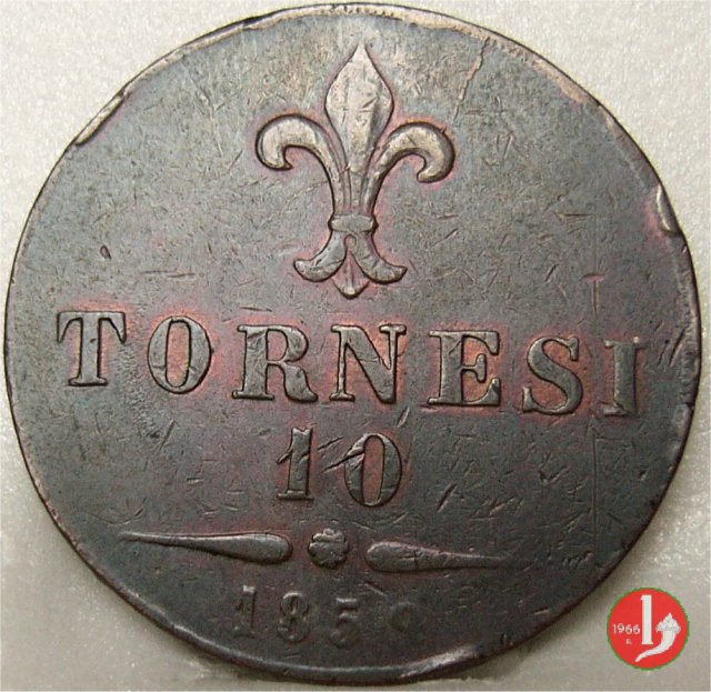 10 Tornesi 1859 (Roma)