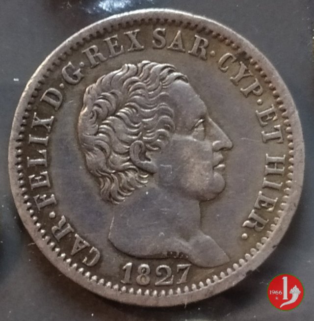 1 lira 1827 (Torino)