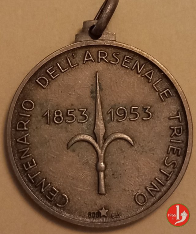 100° dell'Arsenale Triestino 1953 -Ci294 1953