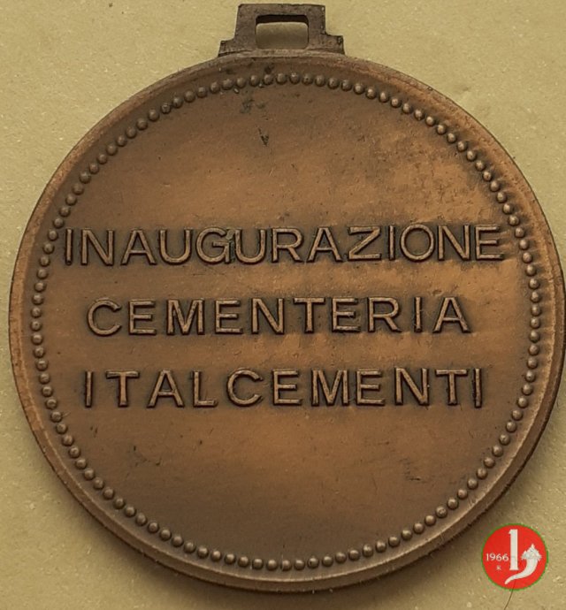 Inaugurazione Cementeria Italcementi 1954 1954