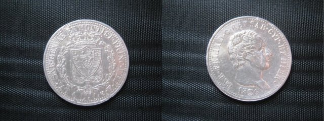 1 lira 1826 (Torino)