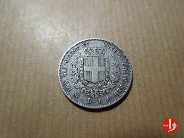 1 lira 1860 (Milano)