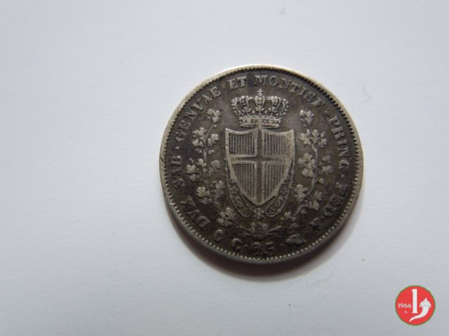 25 centesimi 1830 (Torino)