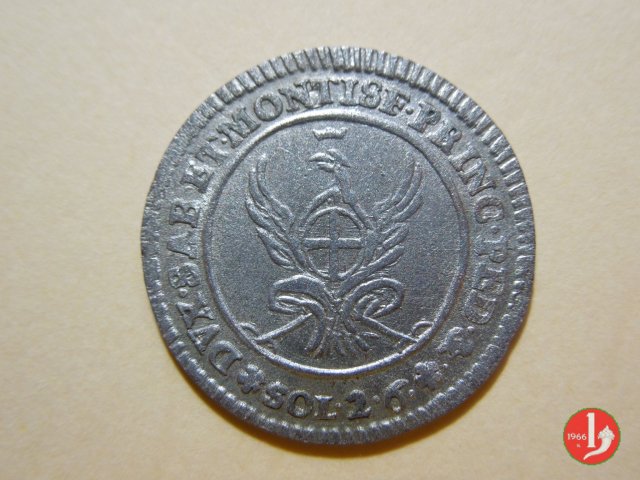 2,6 soldi 1757 (Torino)