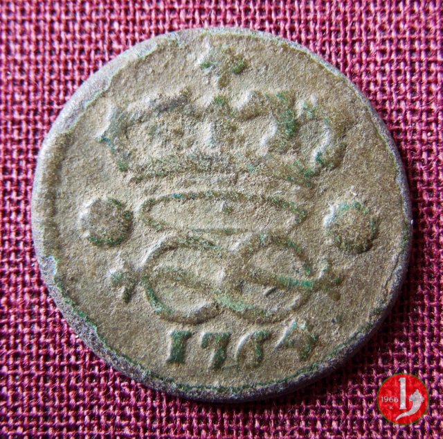 2 Denari 1764 (Torino)