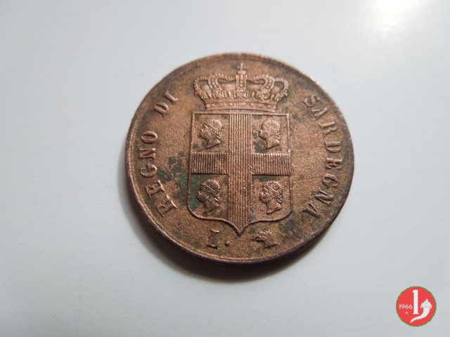 3 centesimi 1842 (Torino)