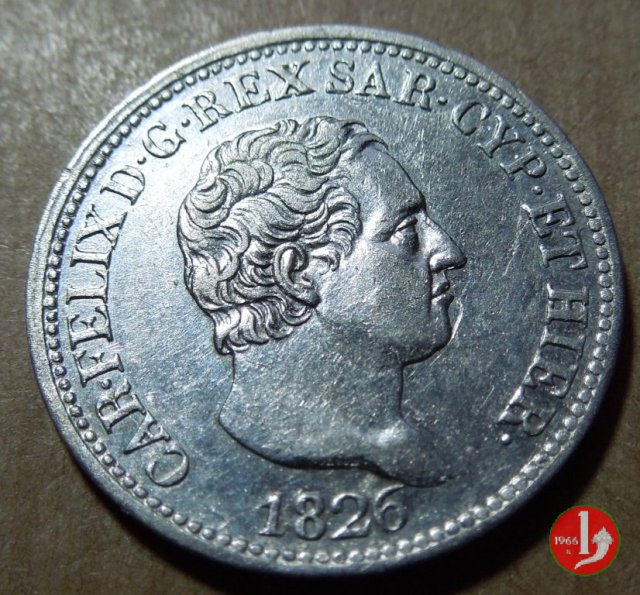 50 centesimi 1826 (Genova)