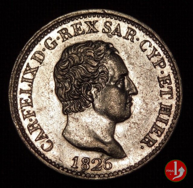 50 centesimi 1826 (Genova)