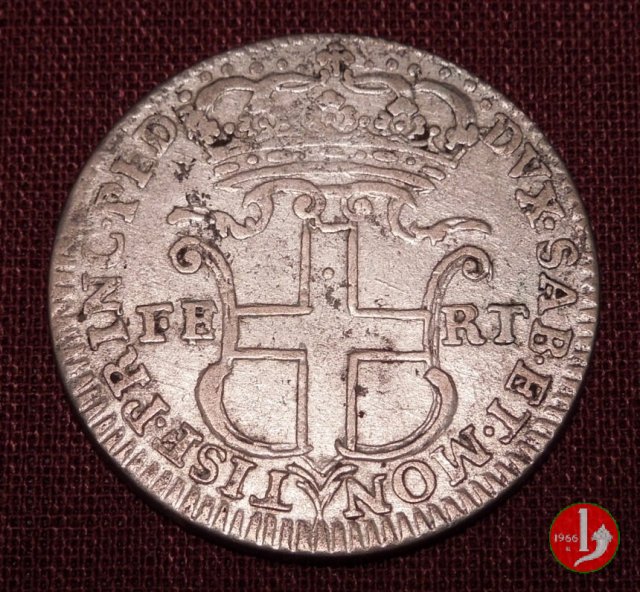 5 Soldi III tipo 1745 (Torino)