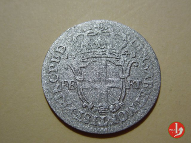 5 Soldi II tipo 1741 (Torino)