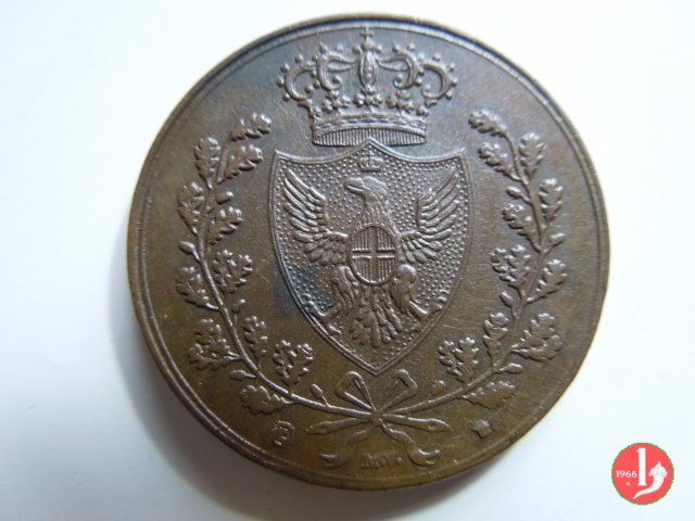 5 centesimi 1826 (Torino)