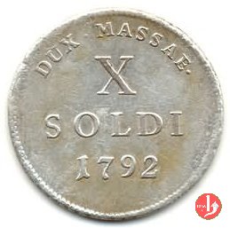 10 soldi 1792 (Milano)