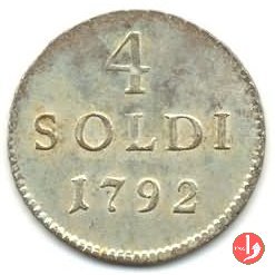 4 soldi 1792 (Milano)