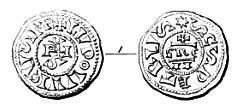 Denaro 827 AD (Roma)