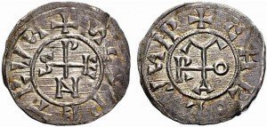 Denaro 885-888 AD (Roma)