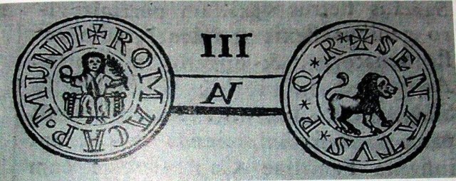Romanino d'oro 1268-1278 (Roma)