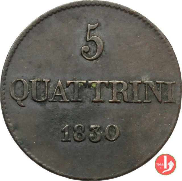 5 quattrini 1830 (Firenze)