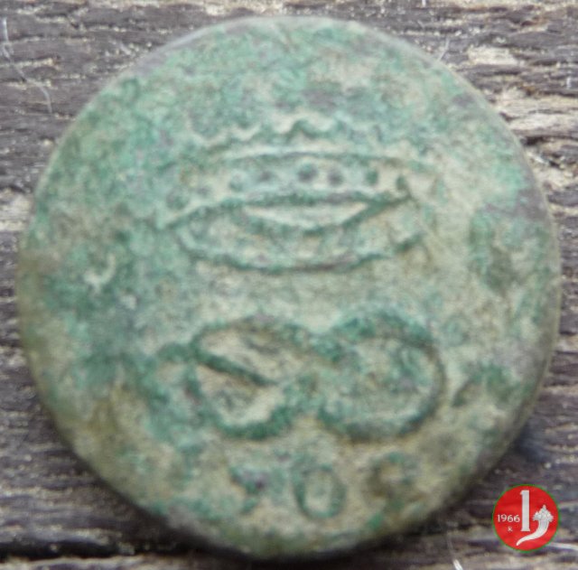 2 Denari II tipo 1709 (Torino)