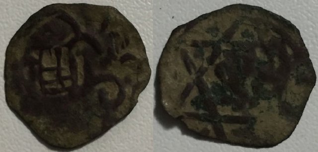Aspro Tartaro con contromarca tipo III 1265-1475 (Caffa)