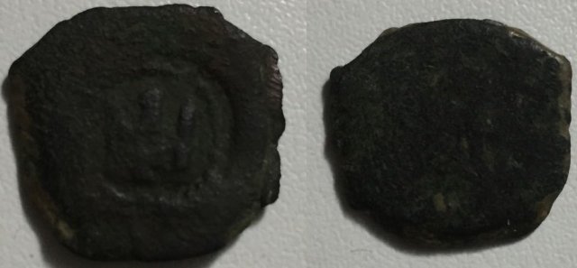 Aspro Tartaro con contromarca tipo II 1265-1475 (Caffa)